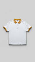 Vintage Polo Sport White Goldkragen